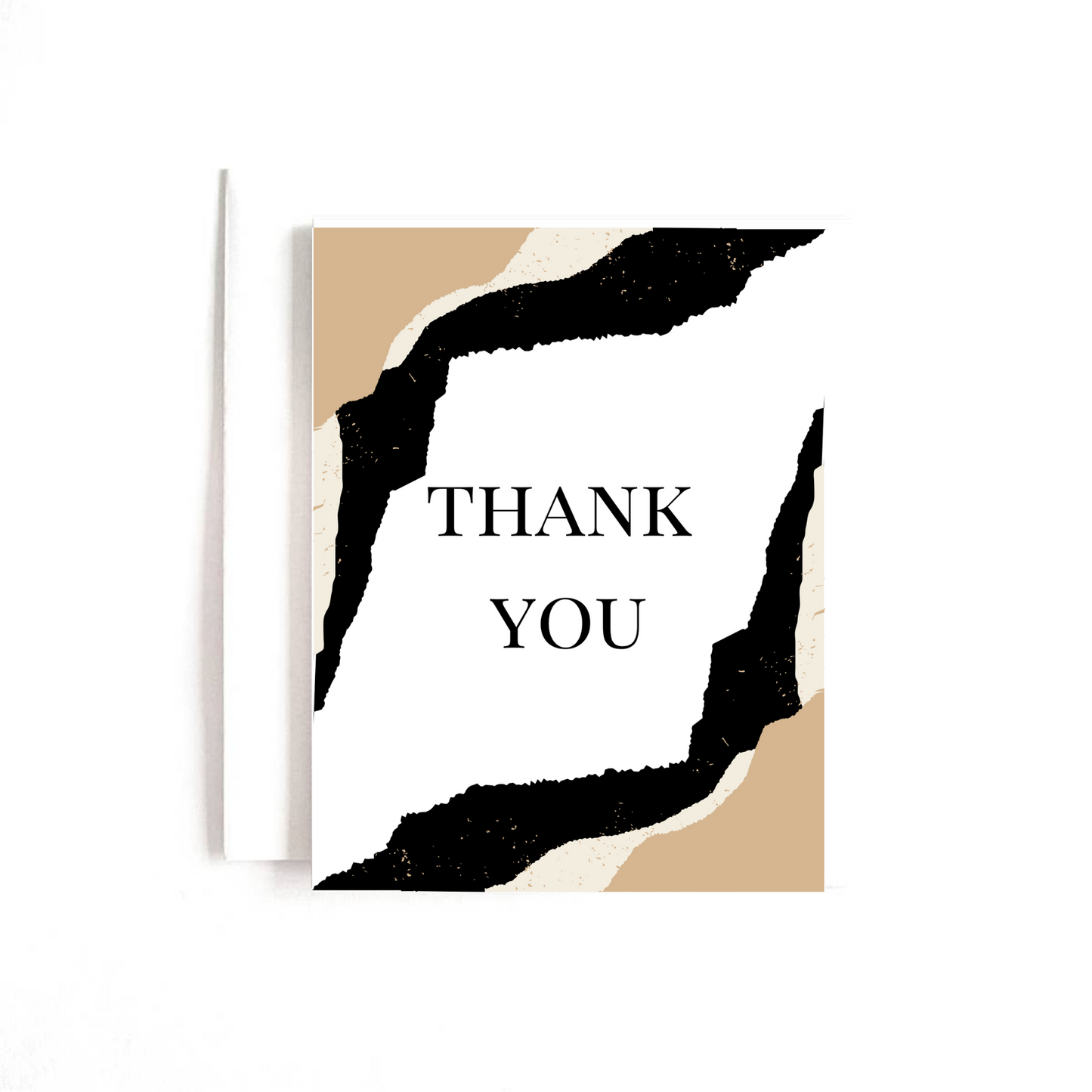 Abstract Thank You Card