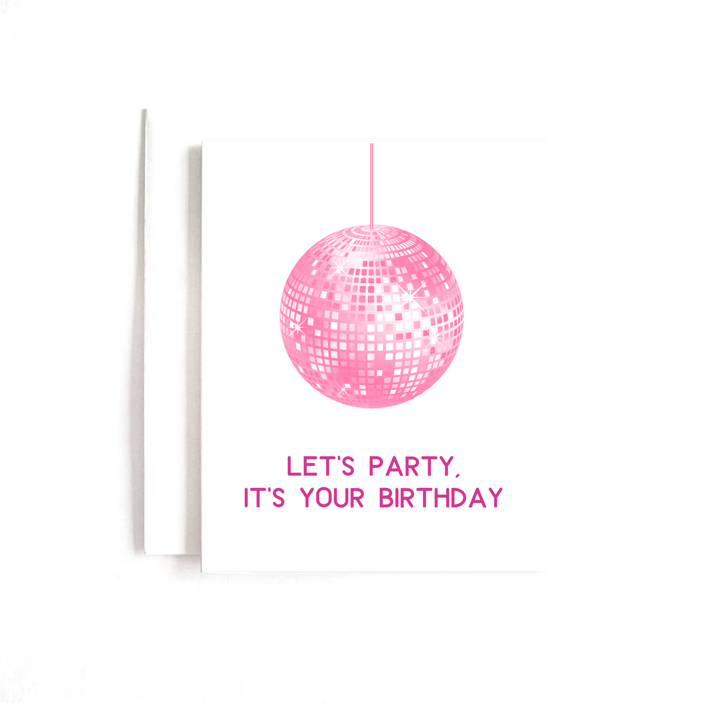 Let's Party Birthday Card